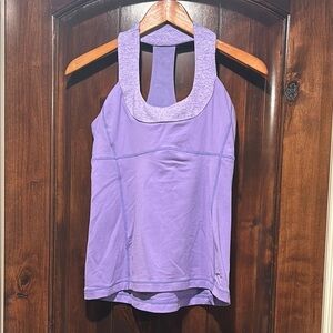 Lululemon Athletica Lavender Racerback Tank